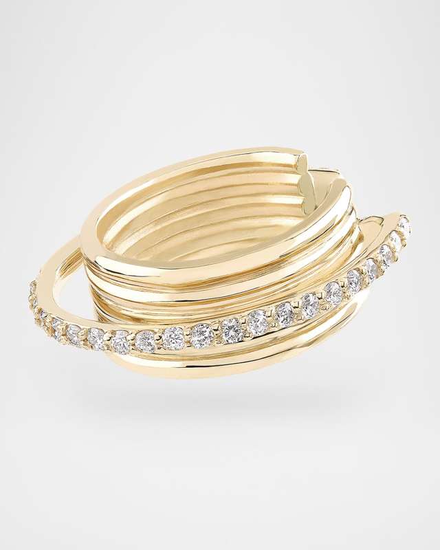 Lana Kinetic Diamond Ear Cuff